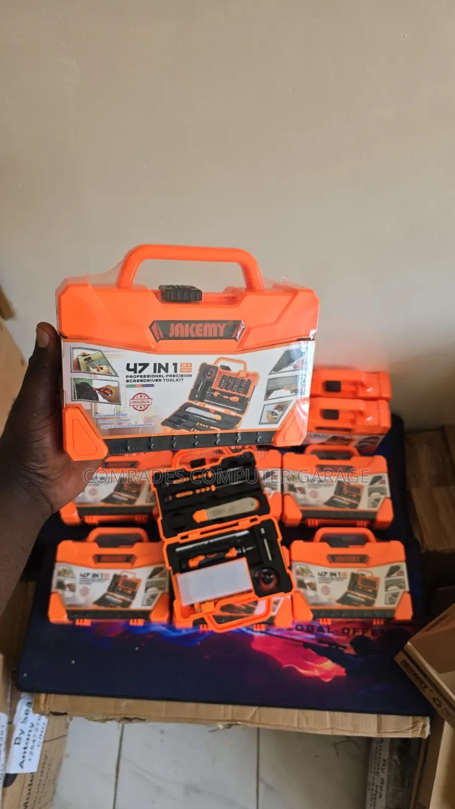 Jakemy 47-in-1 Precision Screwdriver Set.