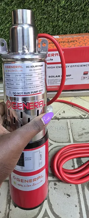 General Solar Submersible Water Pump/Solar Water Pump 250watt 50mtrs