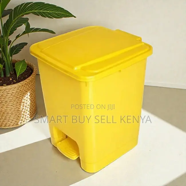 Medical Facilities 30l Hard Plastic Body Step Pedal Waste Garbage Bin