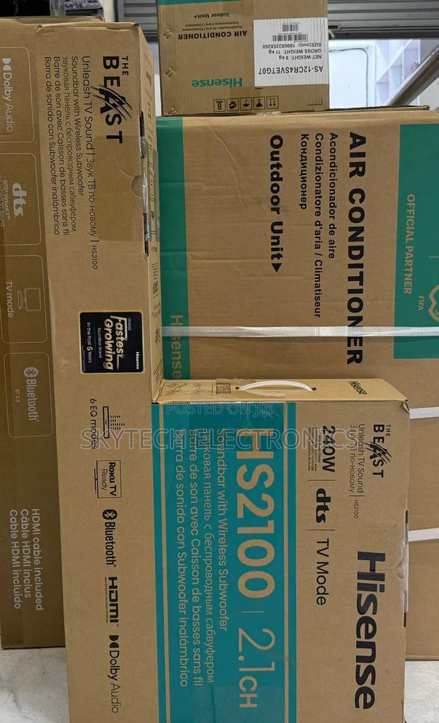 Hisense Sound Bar Hs2100 240w 2.1ch - main view