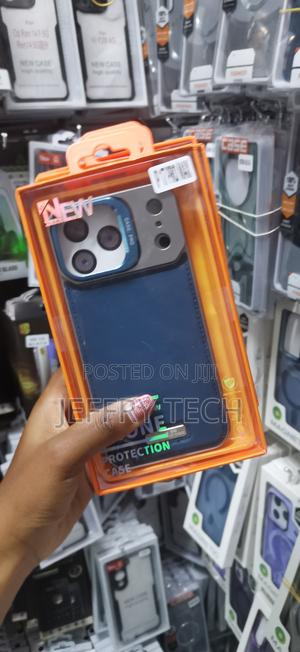 Vegan Metallic Pu Leather Aroma Case for iPhone 17 Pro Max - thumbnail 2