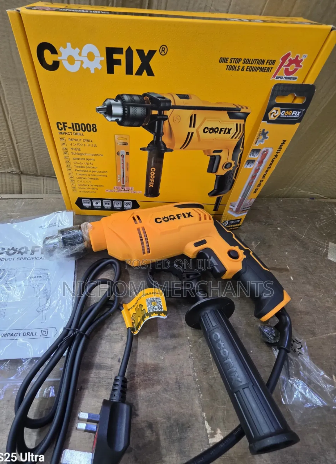 Coofix 710watts Hammer Drill/Coofix Impact Drill