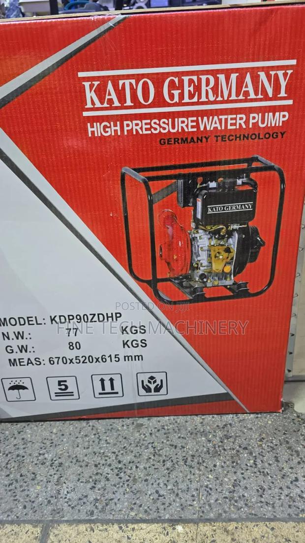 Kato High Pressure Water Pump - main view