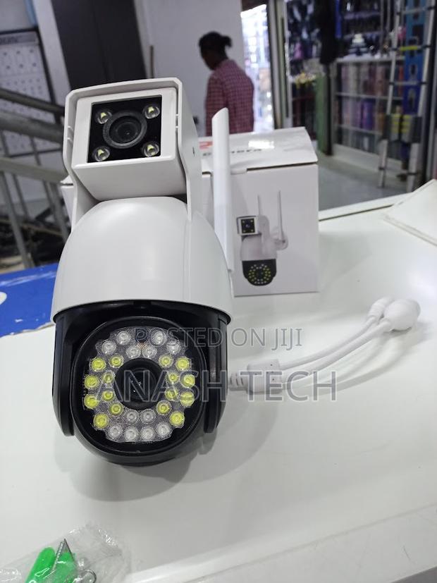 4g Dual Lens PTZ Camera With Sim Slot 4g Simcard CCTV