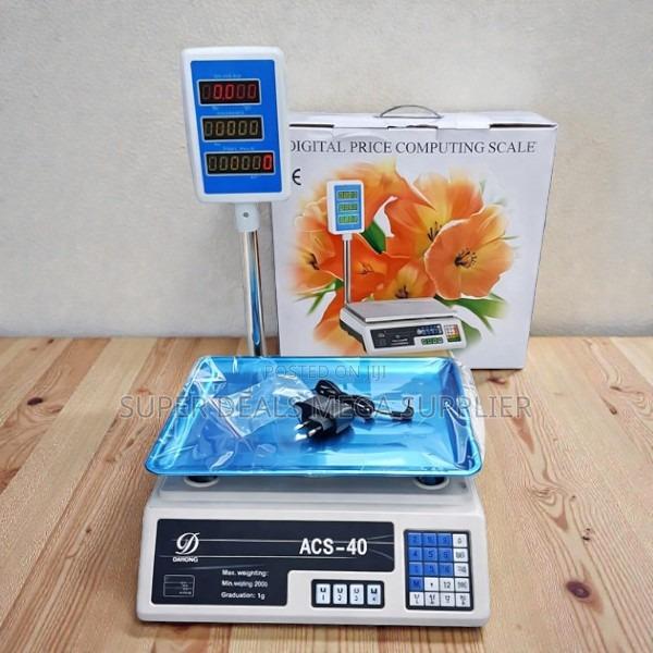 Low Cost Reliable Quality Acs 40 Electronic Digital Weighing Scale