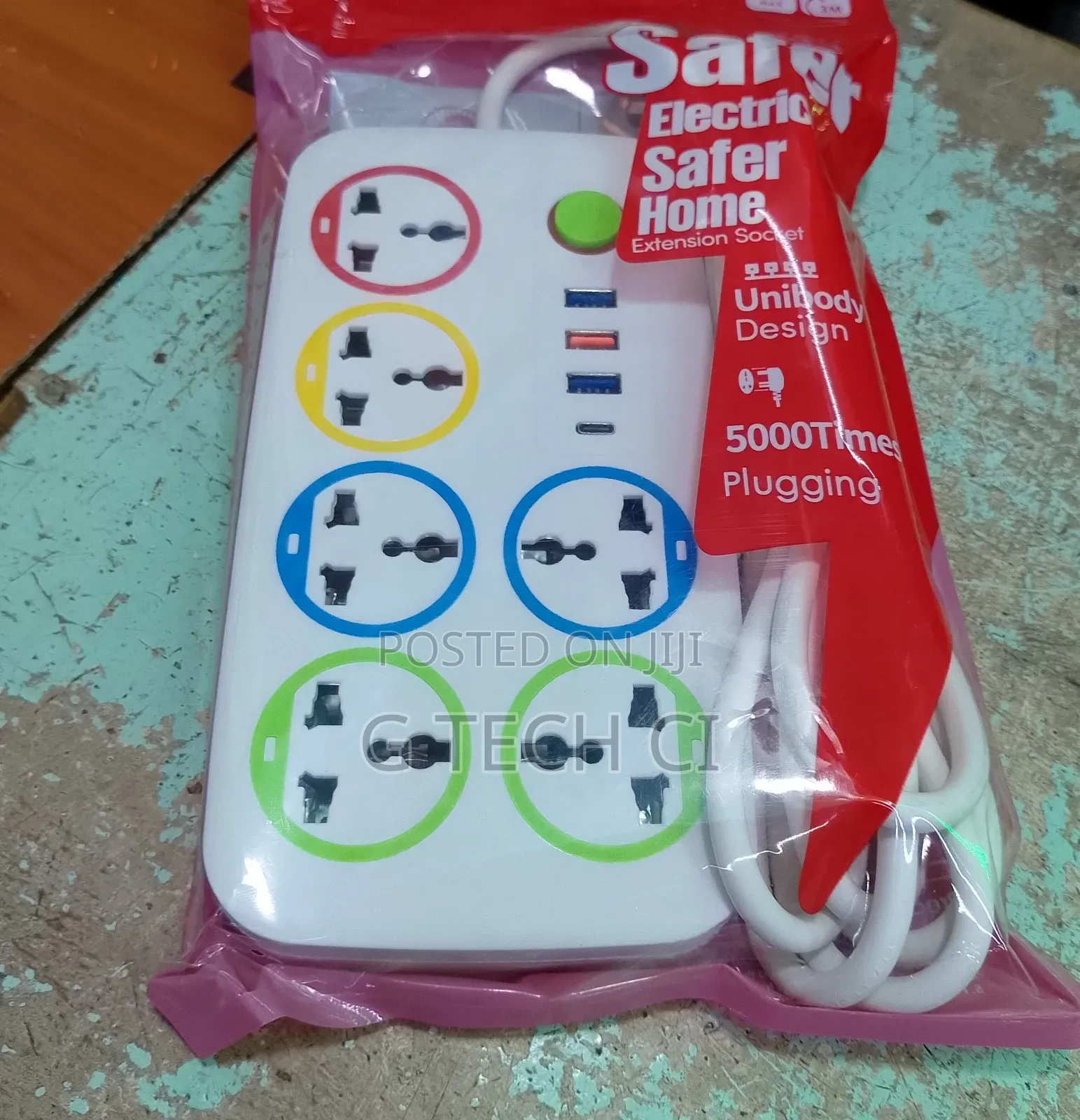 Safer 6 Way With Type C