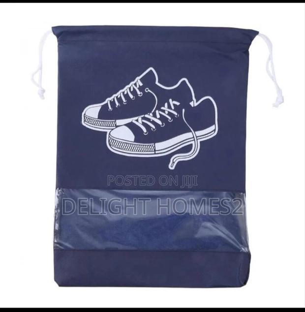 Non Woven Portable Shoe Storage Bag.-Nje - thumbnail 2