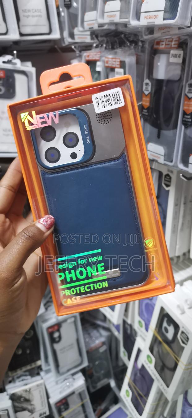 Arima Frameless Aluminum Leather iPhone 16 Pro Max Case - thumbnail 3