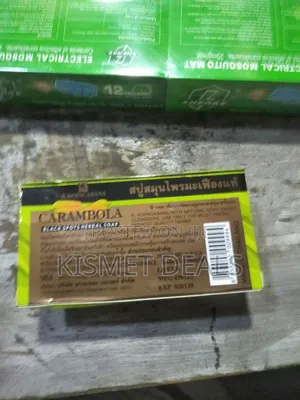 Carambola Black Spots Herbal Soap-Removes Pimples Blackheads