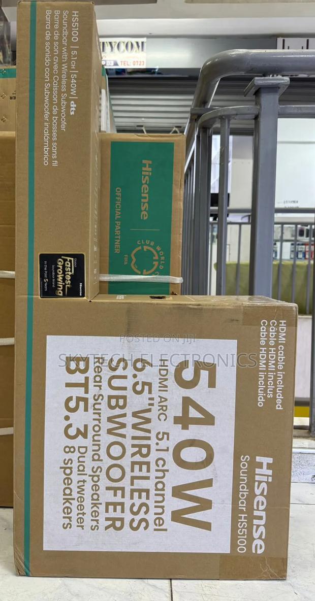 Hisense Sound Bar Hs5100g 540w 5.1ch