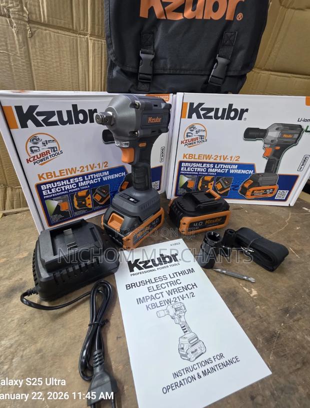 Kzubr Cordless Impact Wrench /21v Impact Wrench