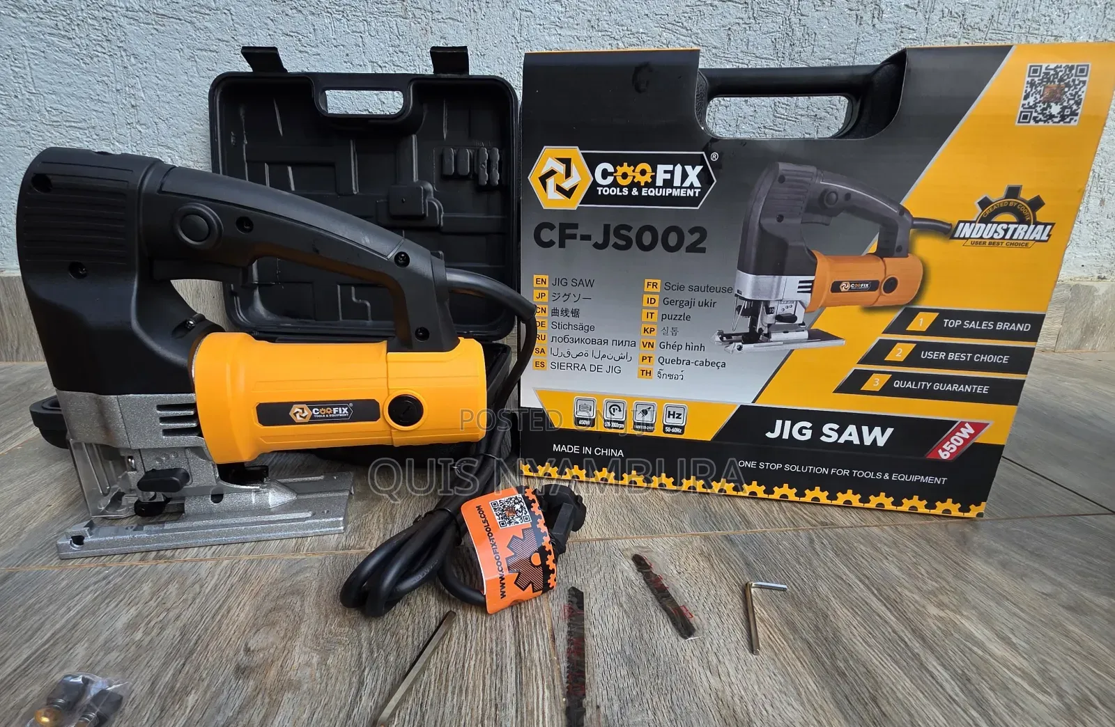 Electric Jig Saw Machine/ Coofix 650w Jigsaw