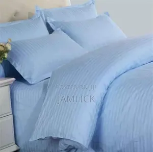 Hotel-Quality Coloured Striped Bedsheet Set