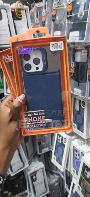 Xazere iPhone 16 Pro Max Frameless Aluminum Leather Design Case - thumbnail 2