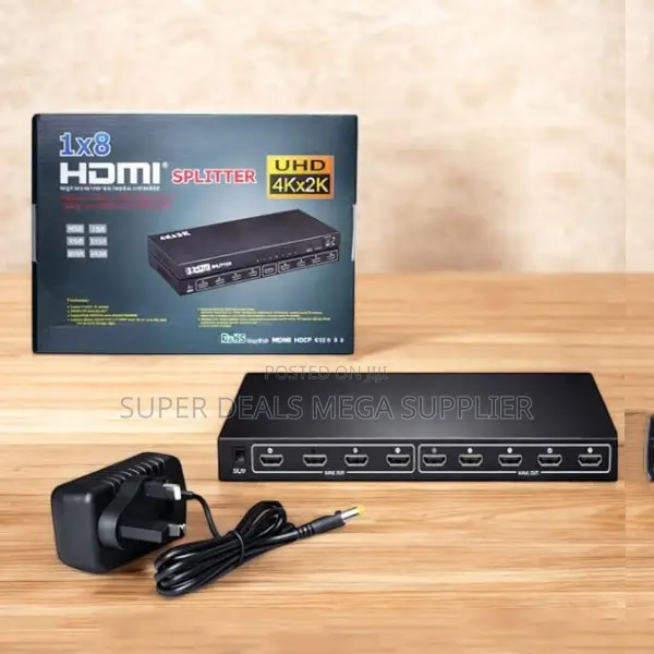 High Performance Plug and Play Hdmi Splitter 1×8 