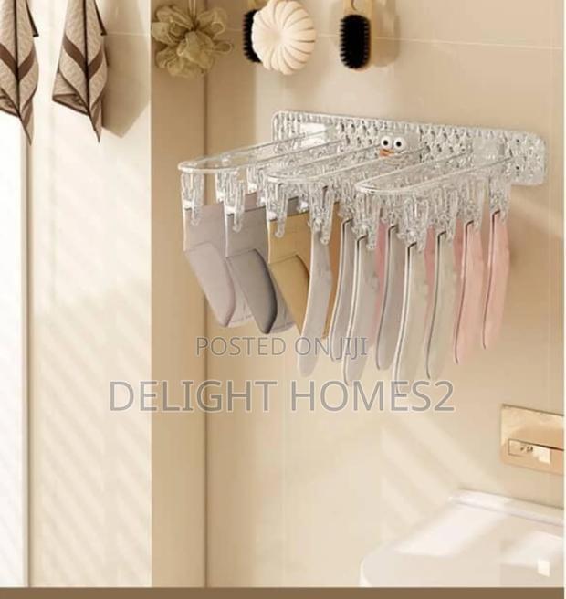 24 Clip Multifunction Wall Folding Cloth Hanger-Car - thumbnail 2