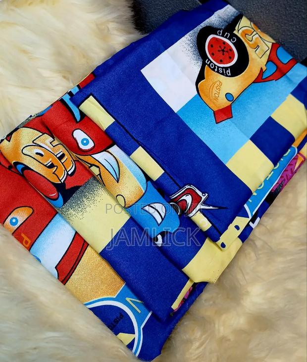 Kids Cartoon-Themed Bedsheets - Tr - thumbnail 7
