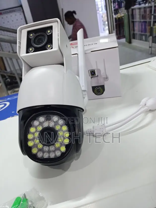 4g Sim Hd Wireless Dual Lens CCTV Camera 360 View