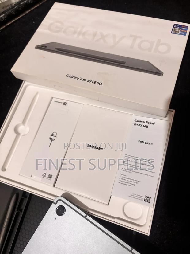 New Samsung Galaxy Tab S9 FE 256 GB Gray - thumbnail 3