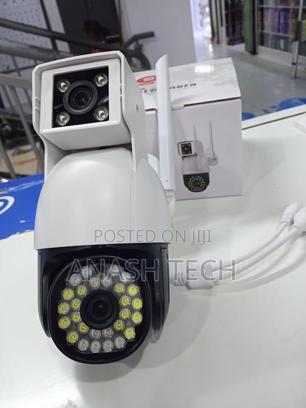 4g Dual Lens CCTV Security Camera Outdoor Sim Card Camera