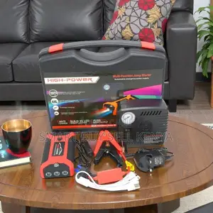 Plug and Play 99800mah Jump Starter With Tire Inflator