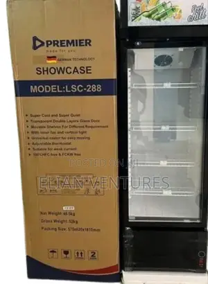New Brand Single Display Showcase Chiller