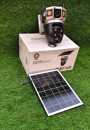Solar Powered Wifi Dual Lens Outdoor Security Camera - thumbnail 2