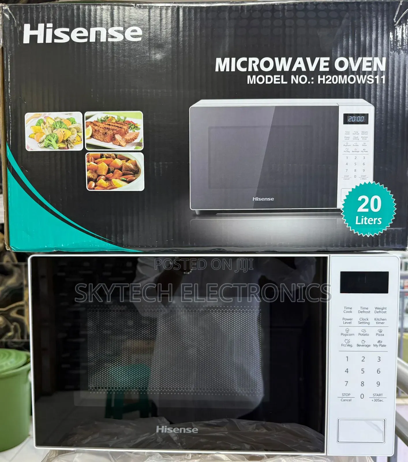 Hisense Microwave Oven 20litres White H20mows11