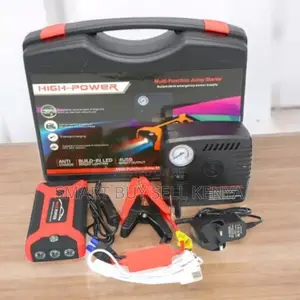 High Durability 99800mah Car Jump Starter Air Compressor Pump
