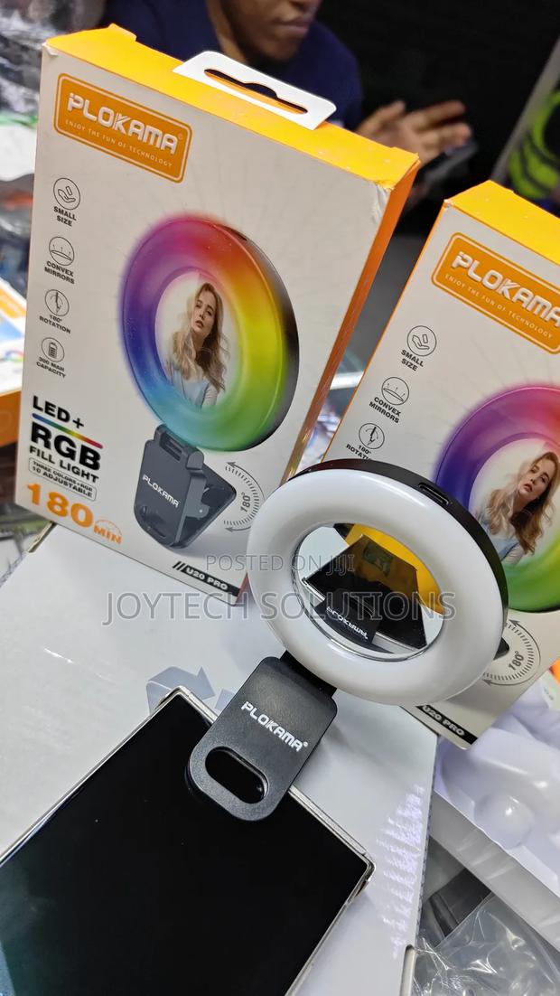 Mobile Phone Fill Ringlight { RGB Three Colours } - thumbnail 2