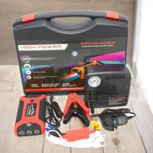 Long Term Reliability 99800mah Jump Starter Air Compressor Pump