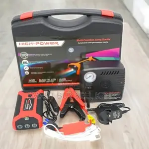 Top Quality High Power 99800mah Jump Starter Air Compressor Pump