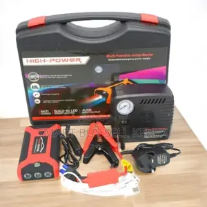Maintenance-Free 99800mah Car Jump Starter With Tire Inflator