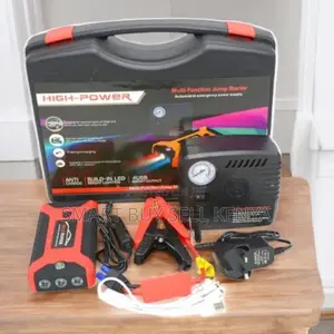 Multi-Use High Power 99800mah Jump Starter Tire Inflator