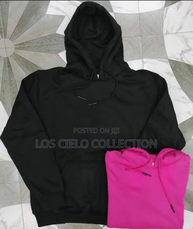 Unisex Plain Hoodies - thumbnail 3