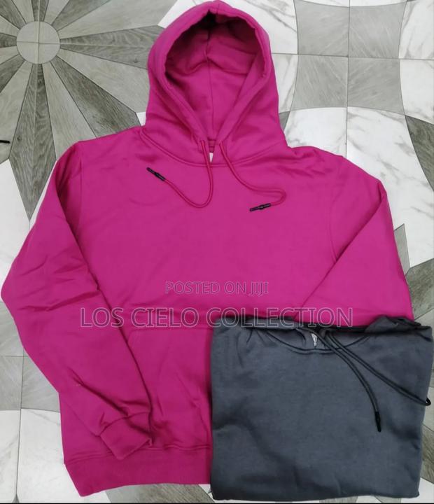 Unisex Plain Hoodies - thumbnail 5