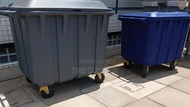 750ltrs Pedal Garbage Bin With Wheel