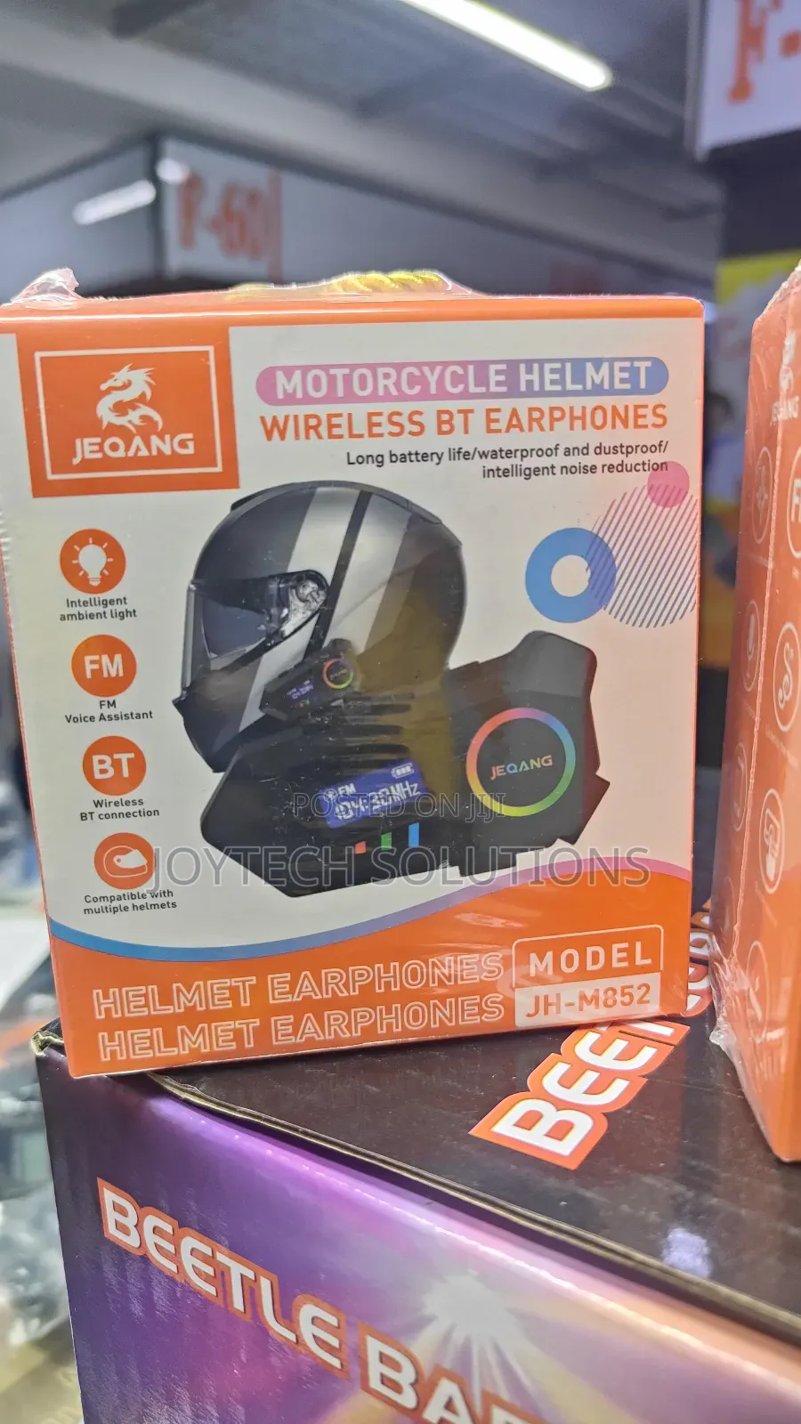 Helmet Motorcycle Bluetooth Phone Connectors { Jm -M852 }