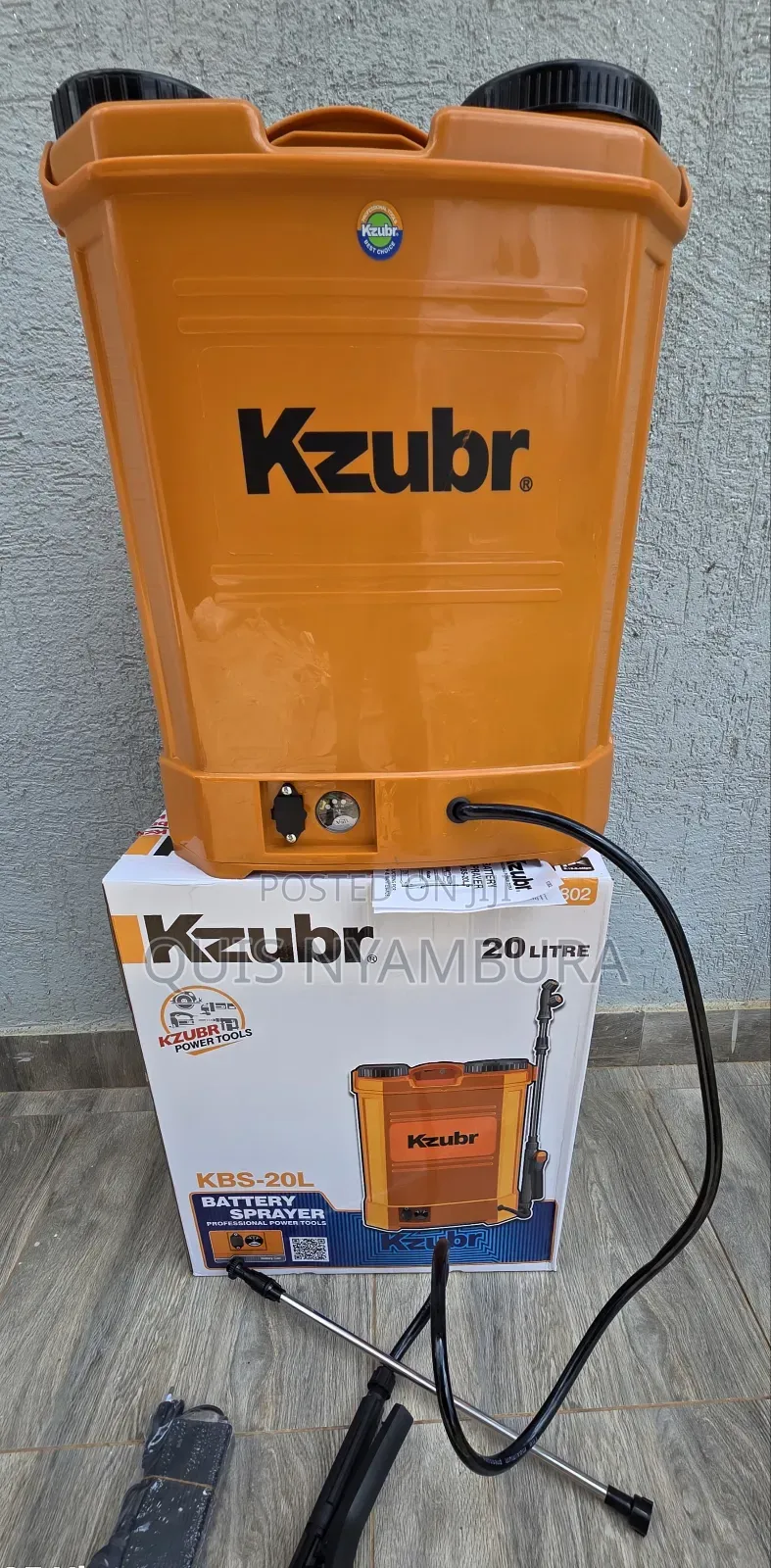 Cordless Knapsack Sprayer/Kzubr Electric Knapsack Sprayer