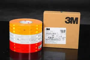 50mtrs Roll 3m Original Reflective Tape In Red,Yellow,White