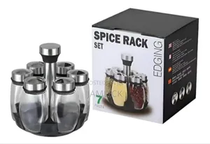 7pc Rotating Spice Rack Set –Pm