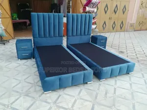 3 by 6 Upholstered Bed