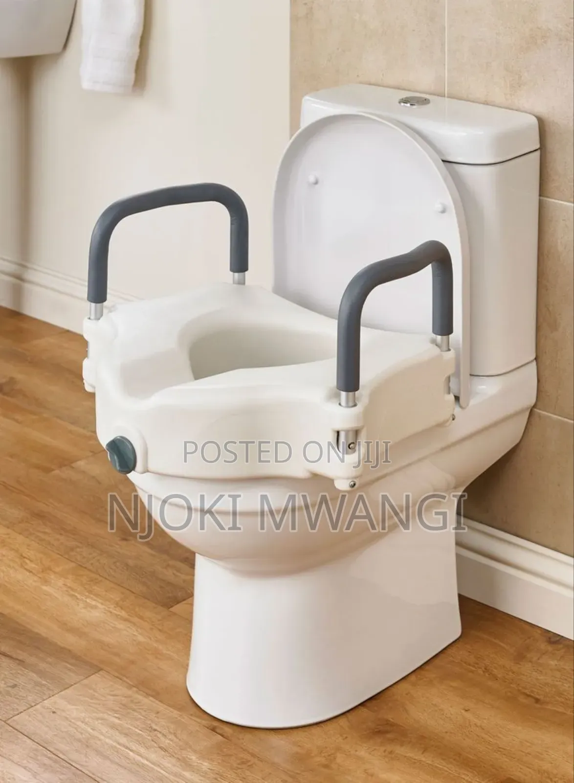 Toilet Raiser With Handles