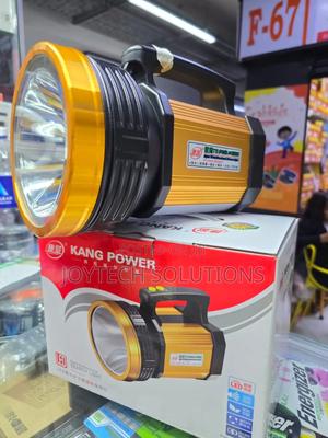100 Watts Spotlight Search Light Rechargeable Torch { 2km } Range - main view