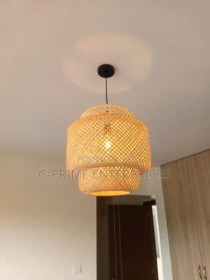 Bamboo Chandelier Light
