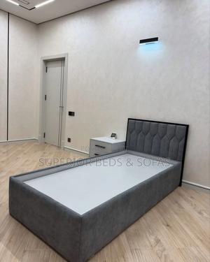 Modern Upholstered Single Bed Size 3 by 6 - thumbnail 2