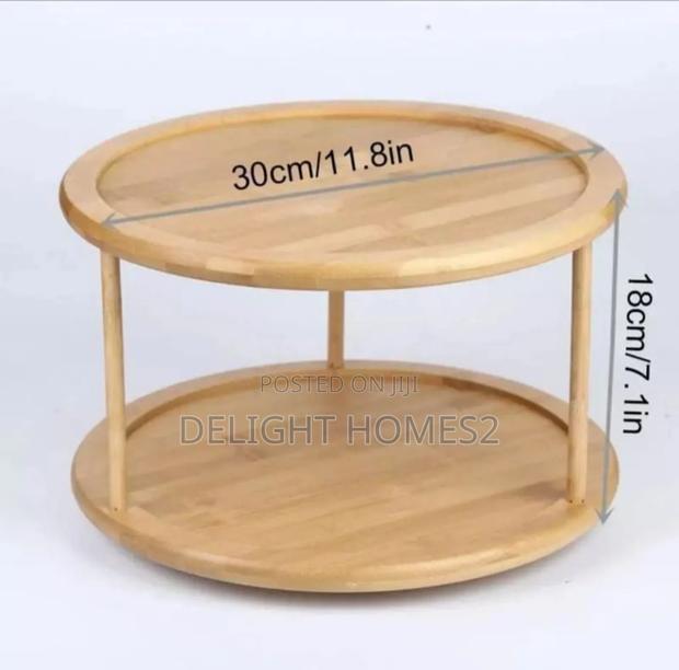 Bamboo Rotating Spice Rack-Car - thumbnail 3