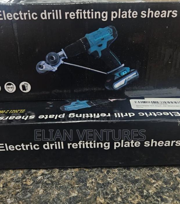 Heavy-Duty Electric Drill Refitting Plate Shears