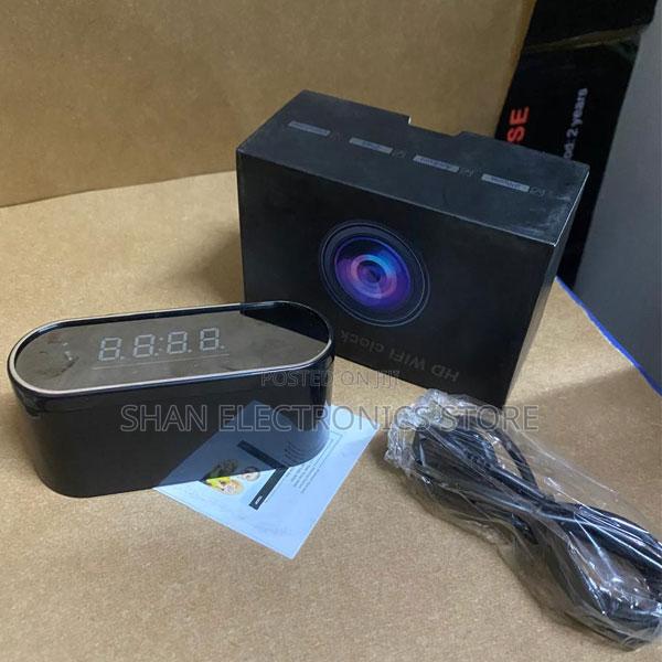 Digital Table Clock Wifi Camera - main view