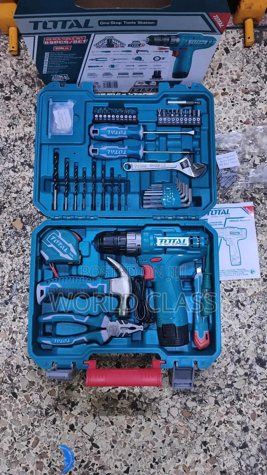 Total 89 PCS Tool Set